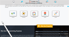 Desktop Screenshot of programmingexpress.com