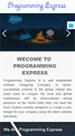 Mobile Screenshot of programmingexpress.com